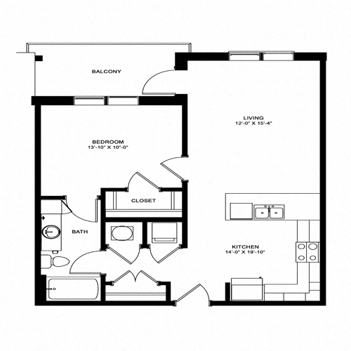A1 floor plan