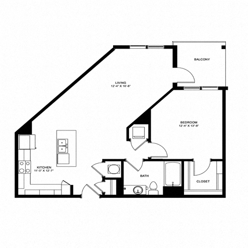 A2 floor plan