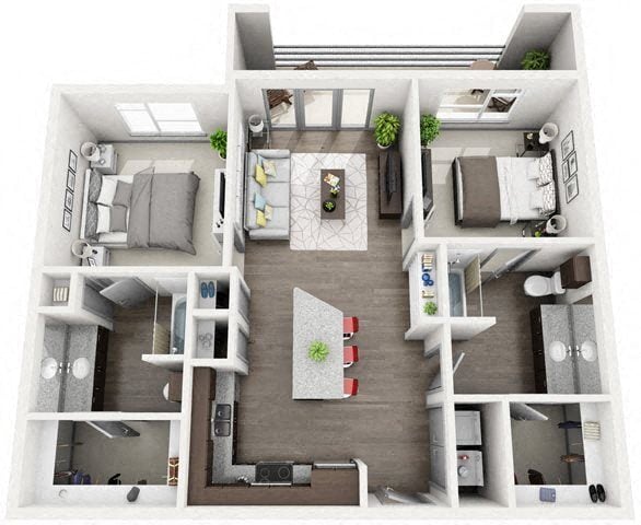 B1 - Vancouver floor plan