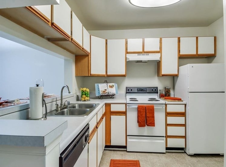 Fully Equipped Kitchen With Modern Appliances