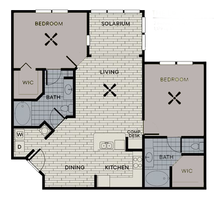 B4 - The Vancouver floor plan