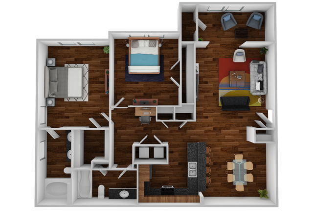 B2 - The Vanderbilt floor plan