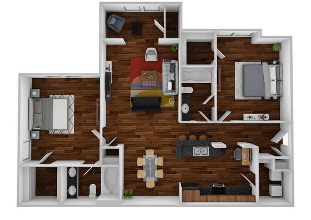 B3 - The Winchester floor plan