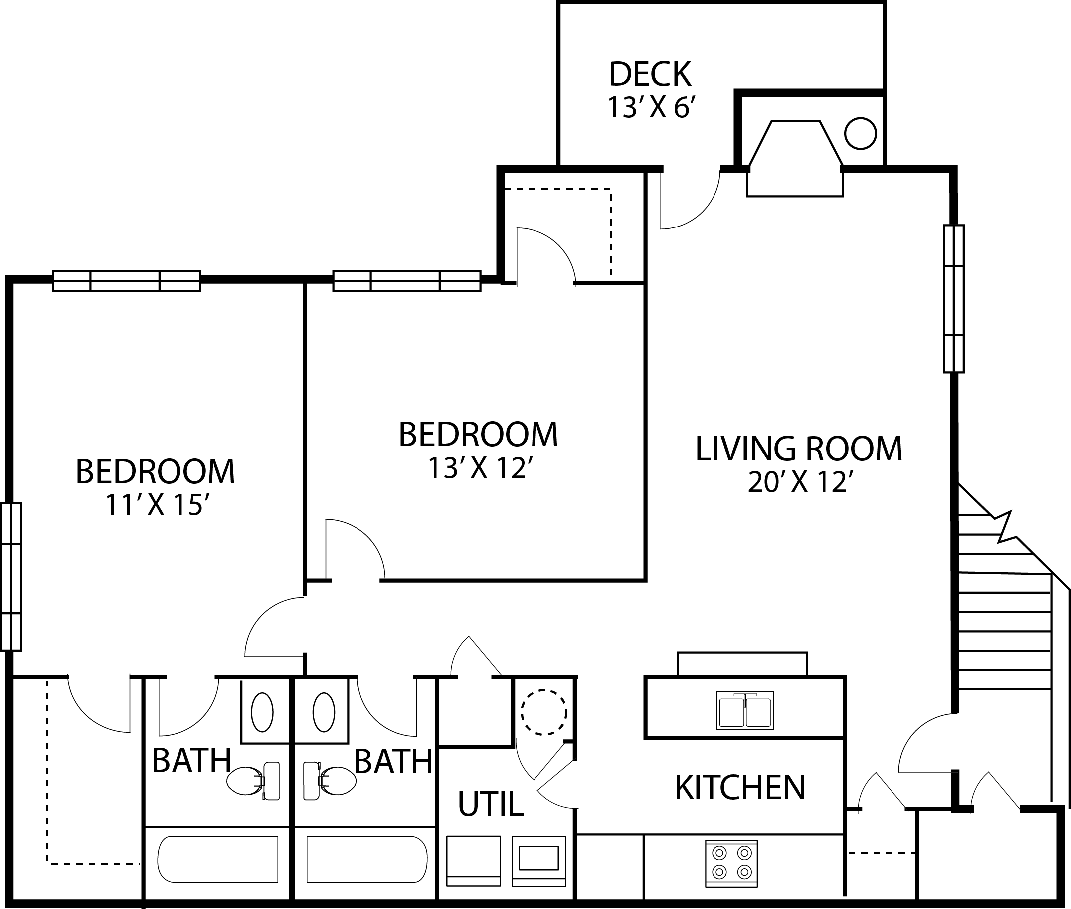 B1 - The Wrightsville floor plan