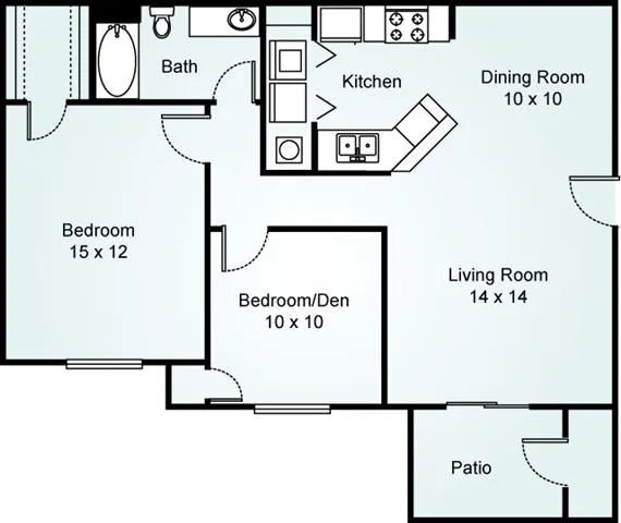 A1 - Bradford floor plan