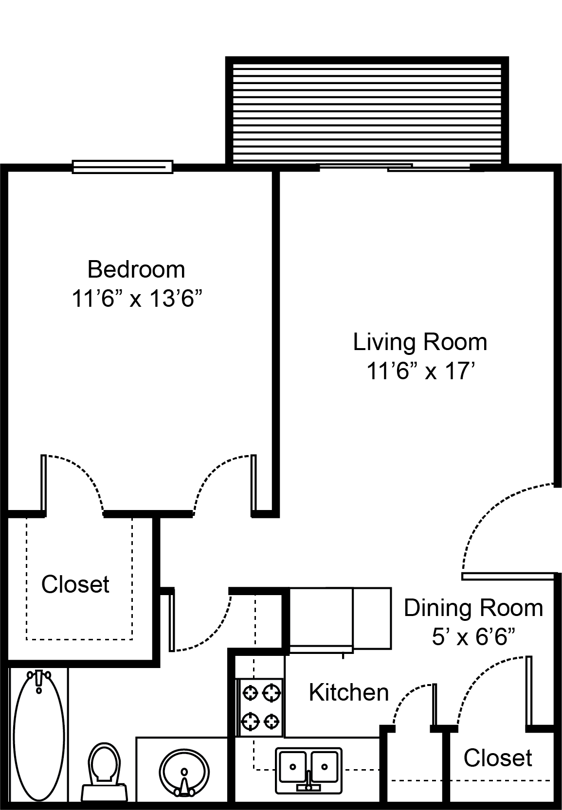 A - The Cafe floor plan