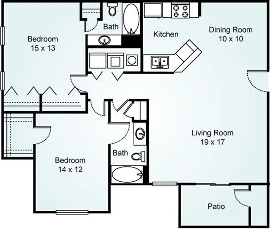 B1 - Dogwood floor plan
