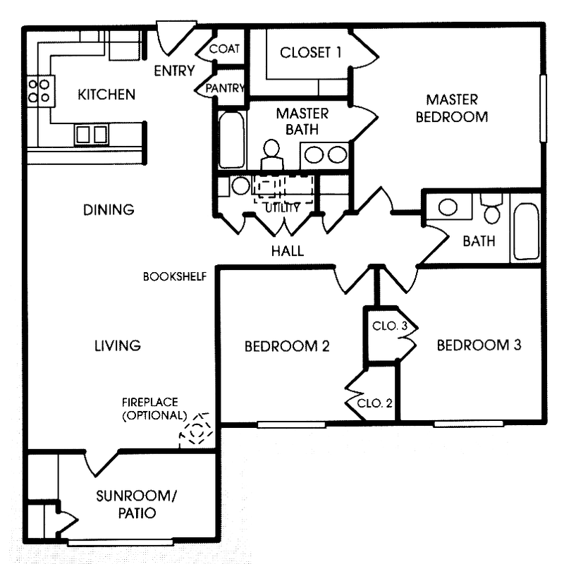 The Heron floor plan