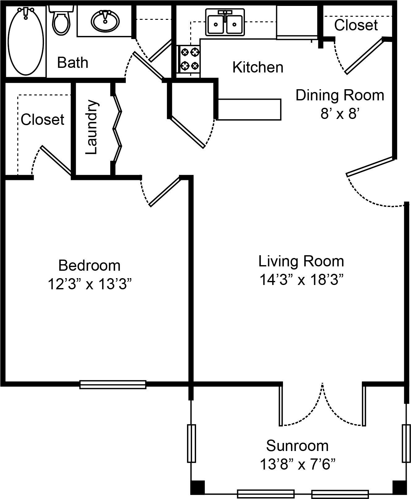 A3 - The Mocha floor plan