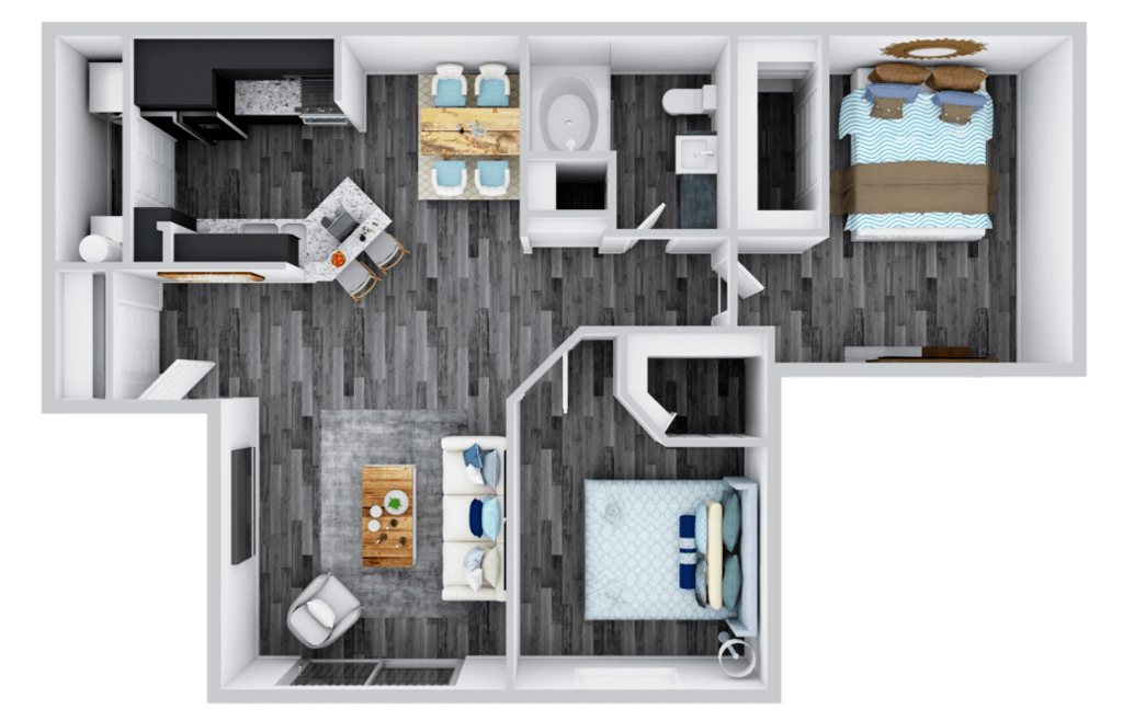 B floor plan