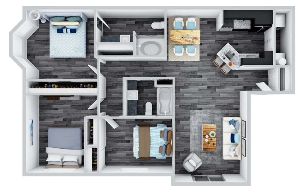 C floor plan