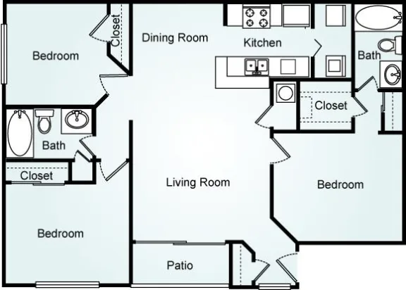 The Ibis floor plan