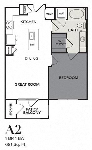 Floor Plan A2 Layout