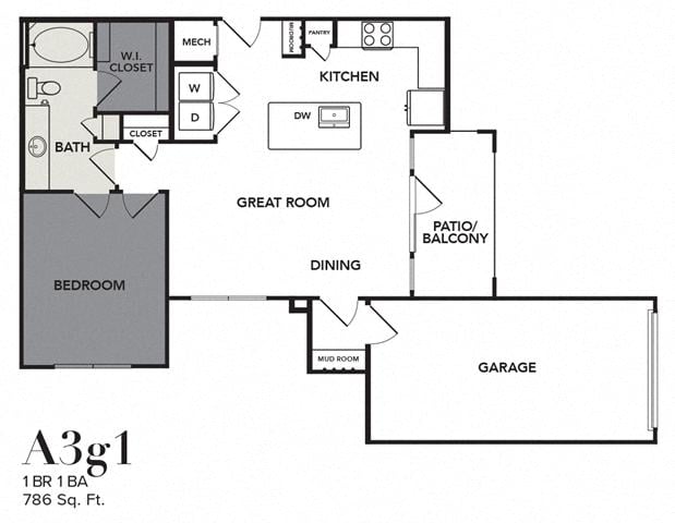 Floor Plan A3g1 Layout