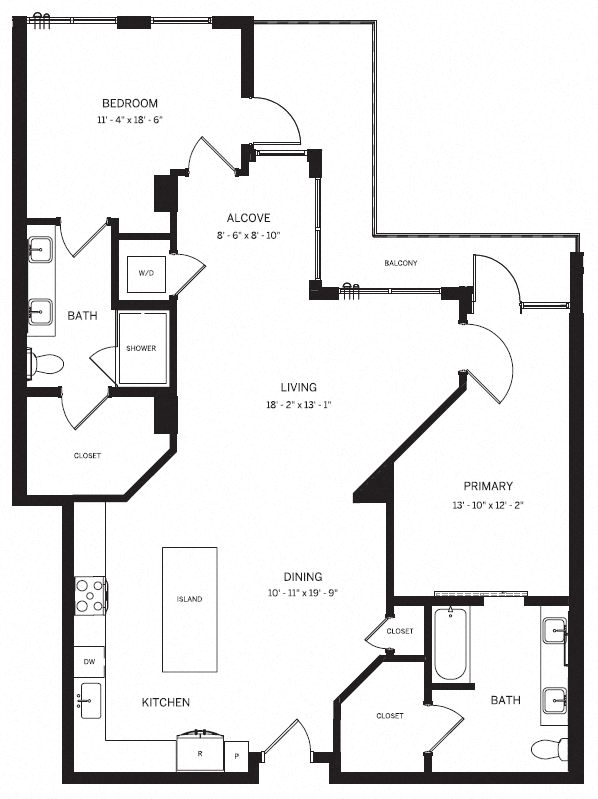 B5_2Bed 2Bath Apartment at AVE Phoenix Sky, Phoenix, AZ