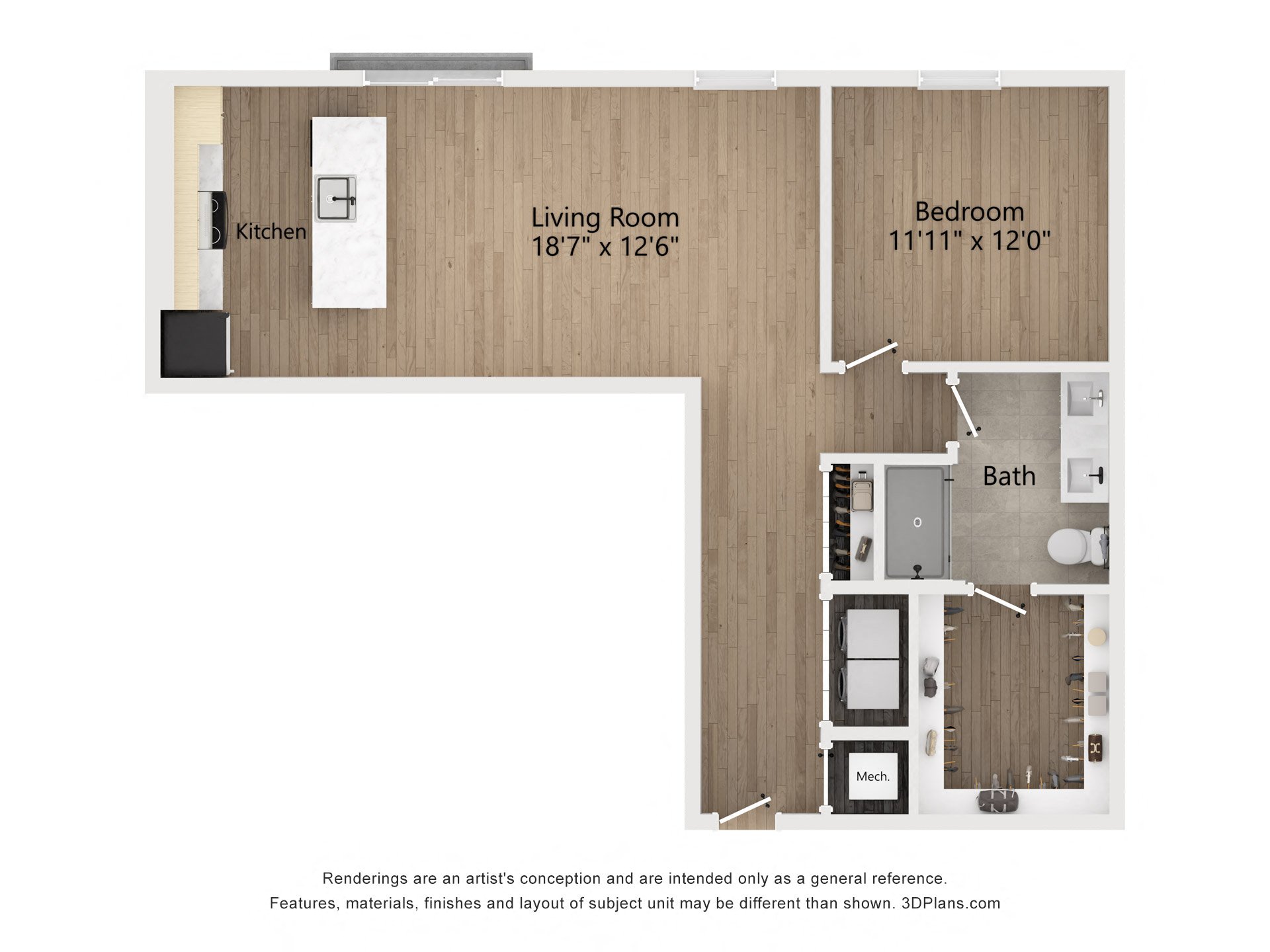 Floor plan layout diagram for A10