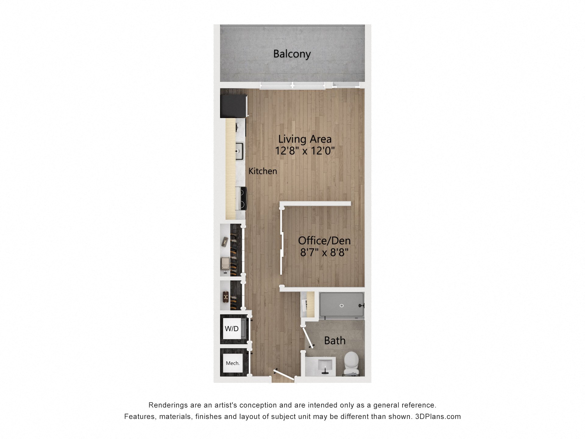 Floor plan layout diagram for Jr01