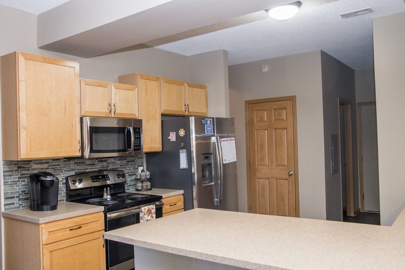 Interiors-Southwind Villas renovated kitchen in La Vista NE