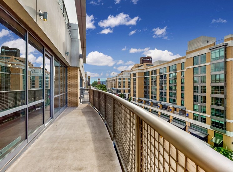 Soak up the spectacular views of Omaha and Turner Park from this 2 bedroom penthouse at Midtown Crossing Apartments