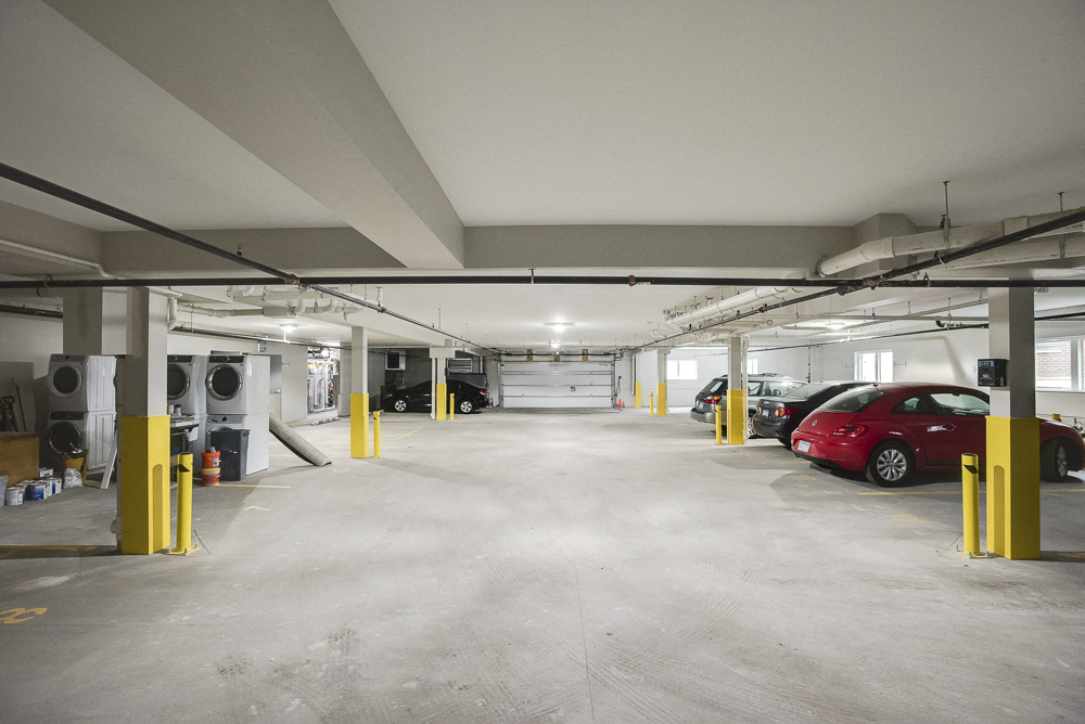 The Central garage underground parking garage
