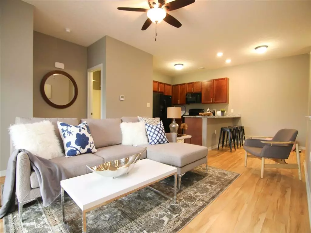 living room at Villas at Wilderness Ridge in Lincoln Nebraska