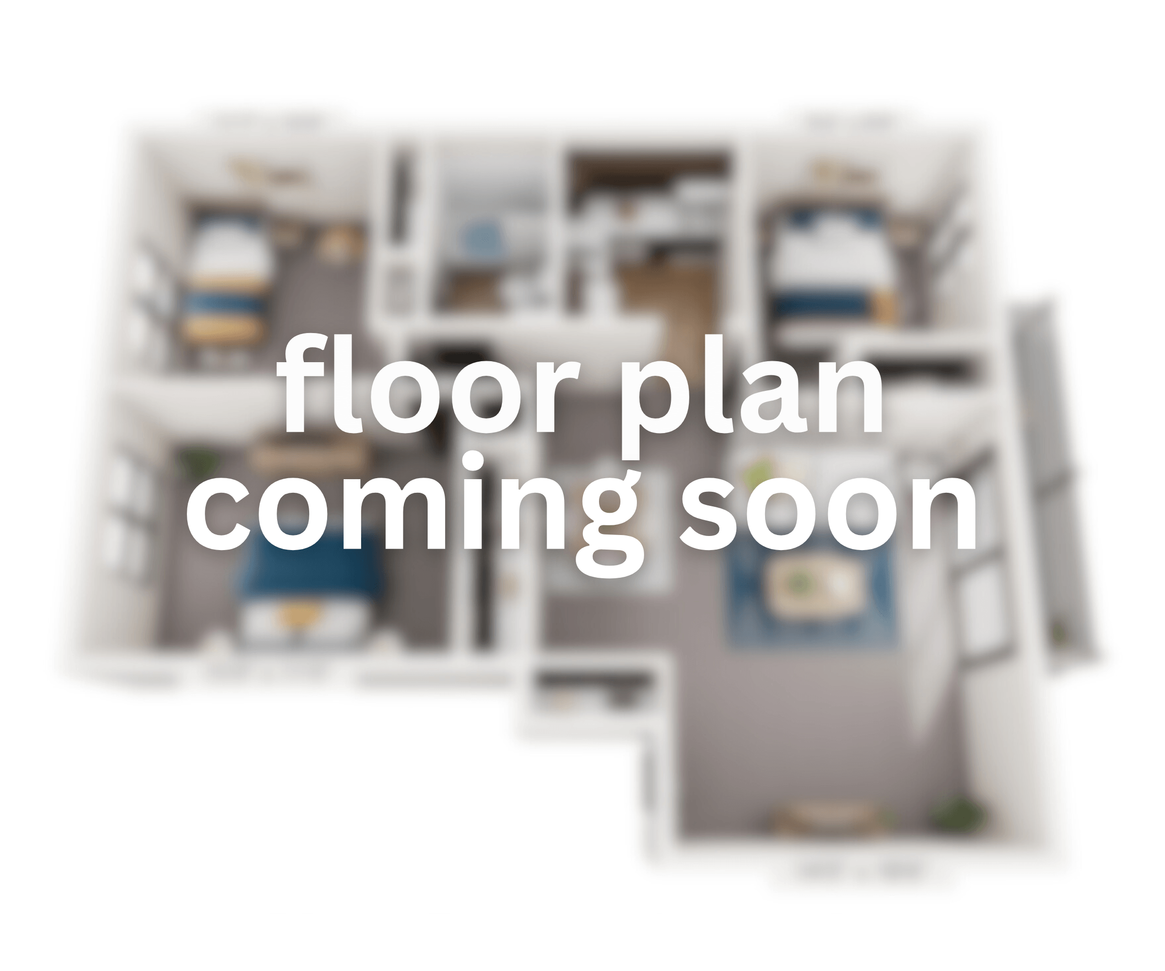 One Bedroom floor plan at Lundine Square