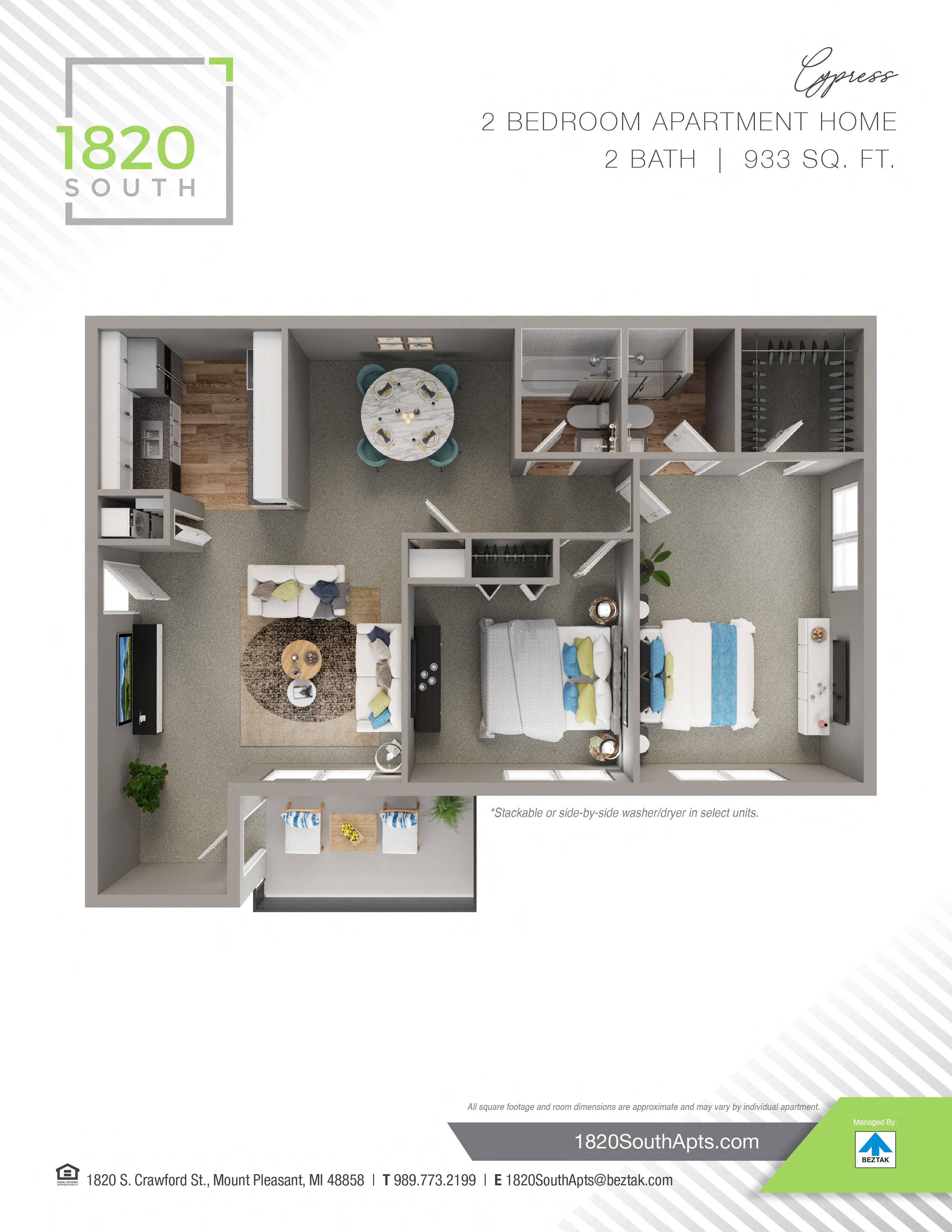 Cypress floor plan