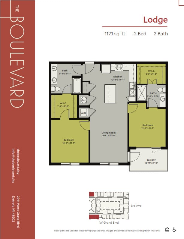 Lodge floor plan