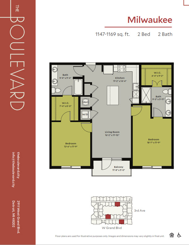 Milwaukee floor plan