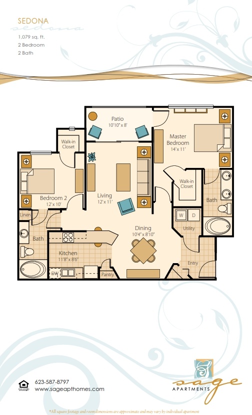 Sedona floor plan