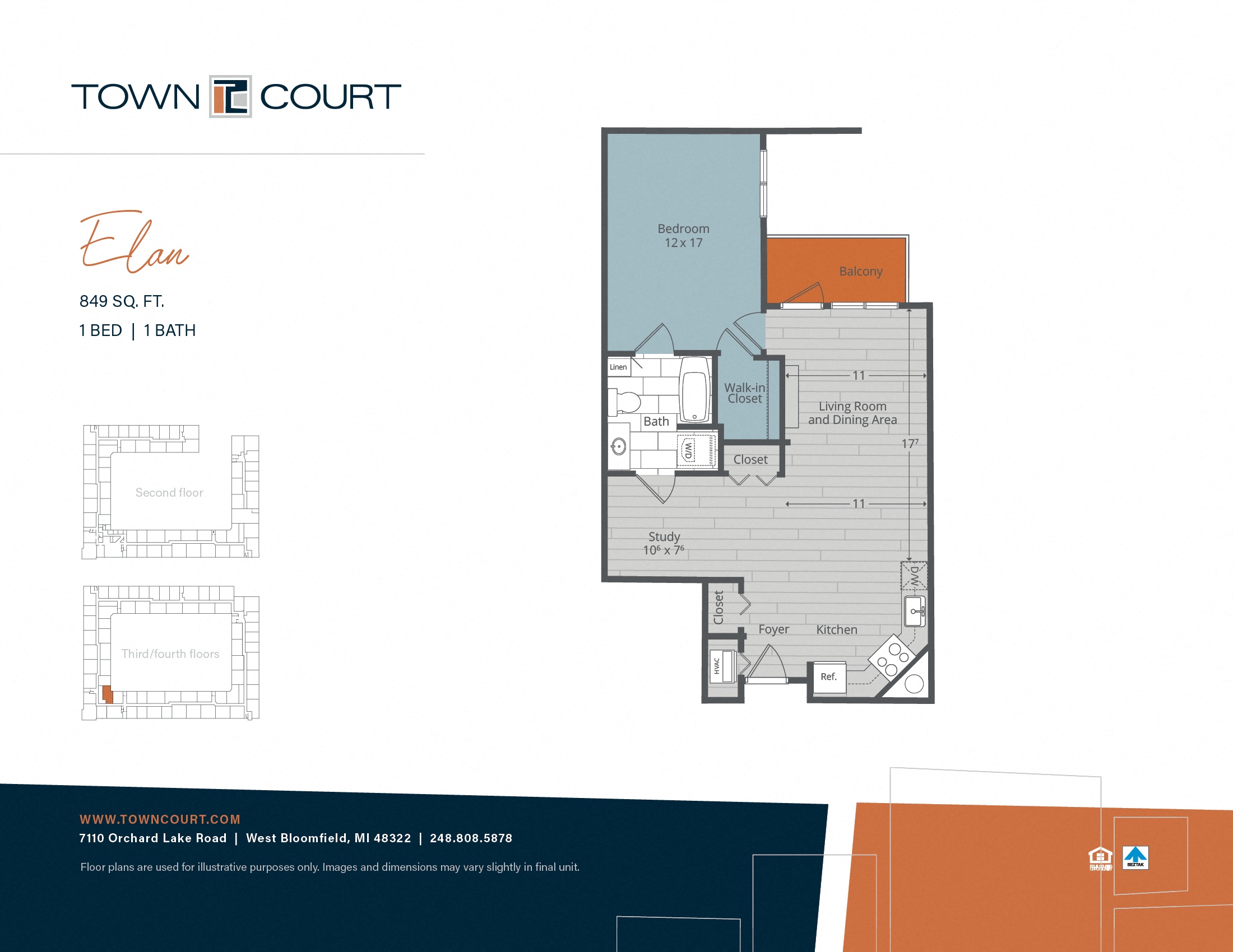 Elan floor plan