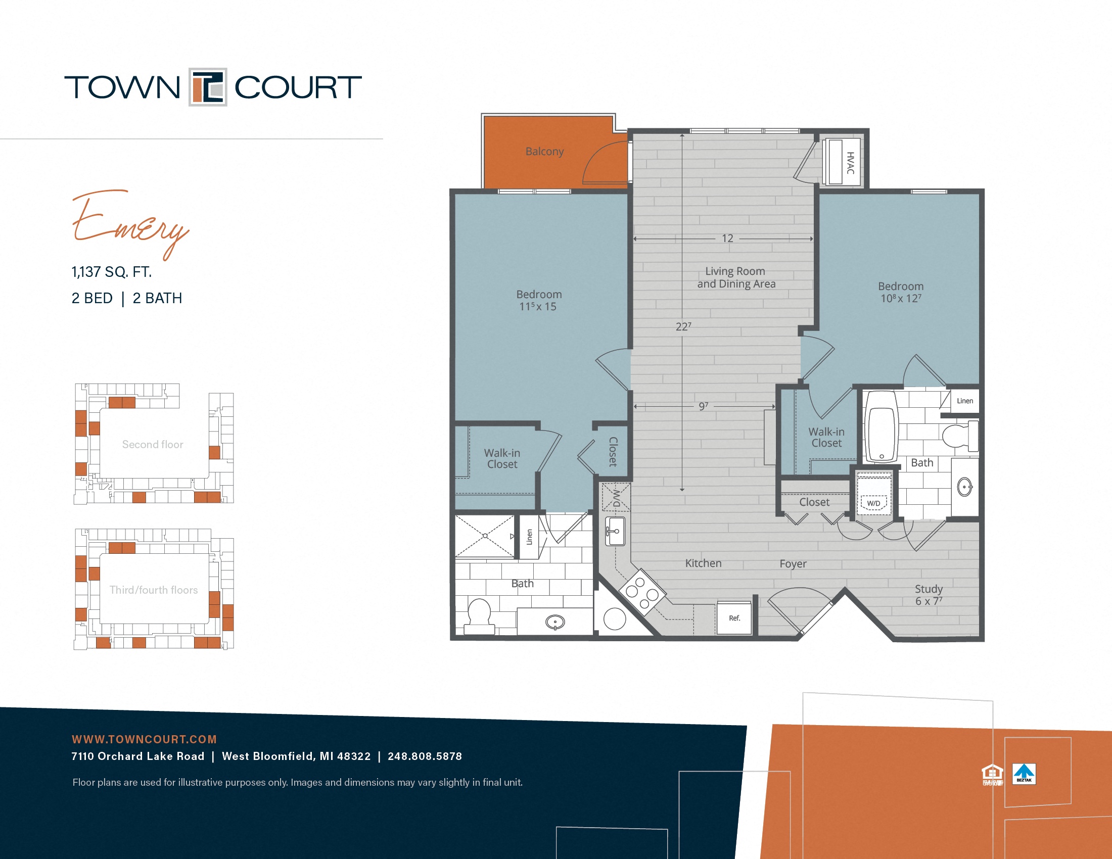 Emery floor plan