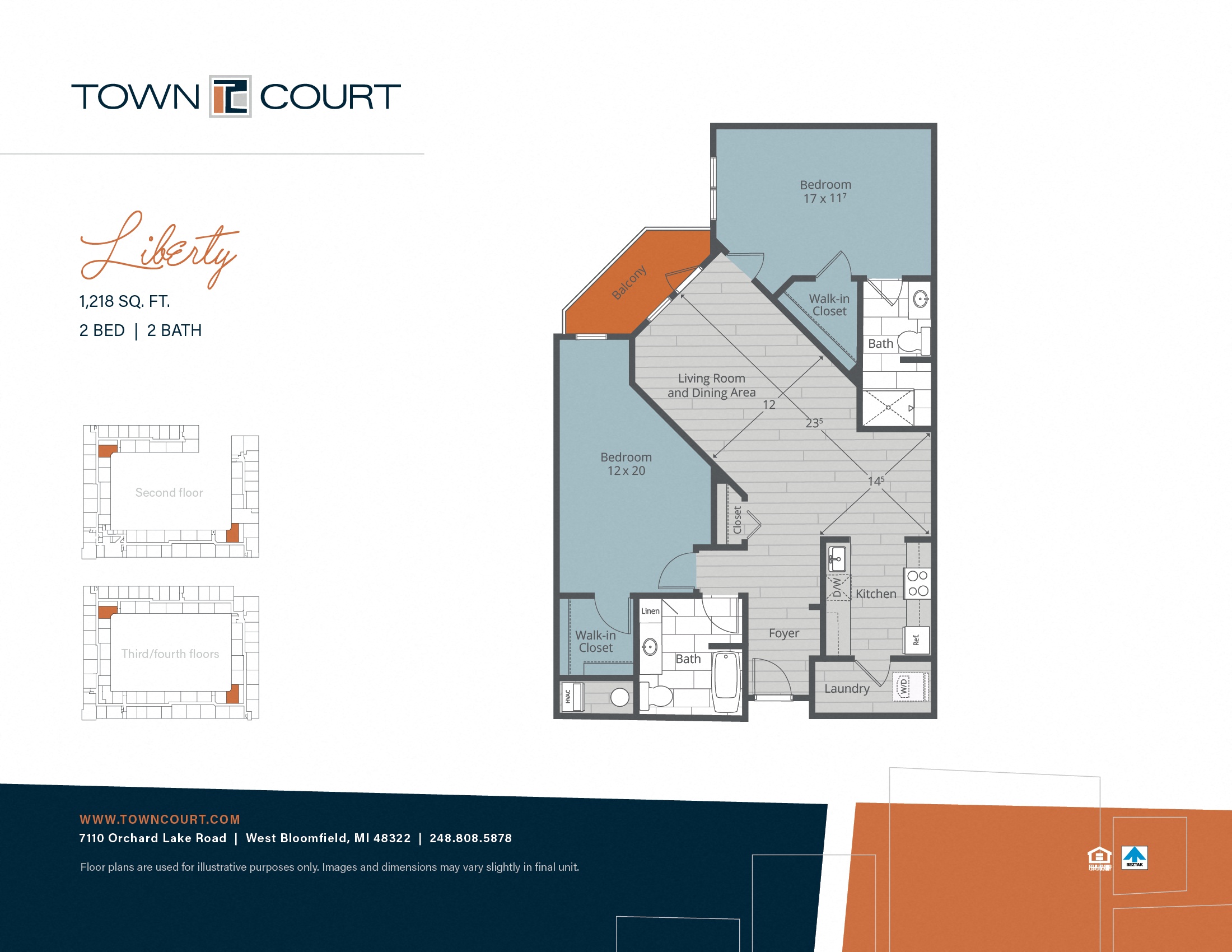 Liberty floor plan