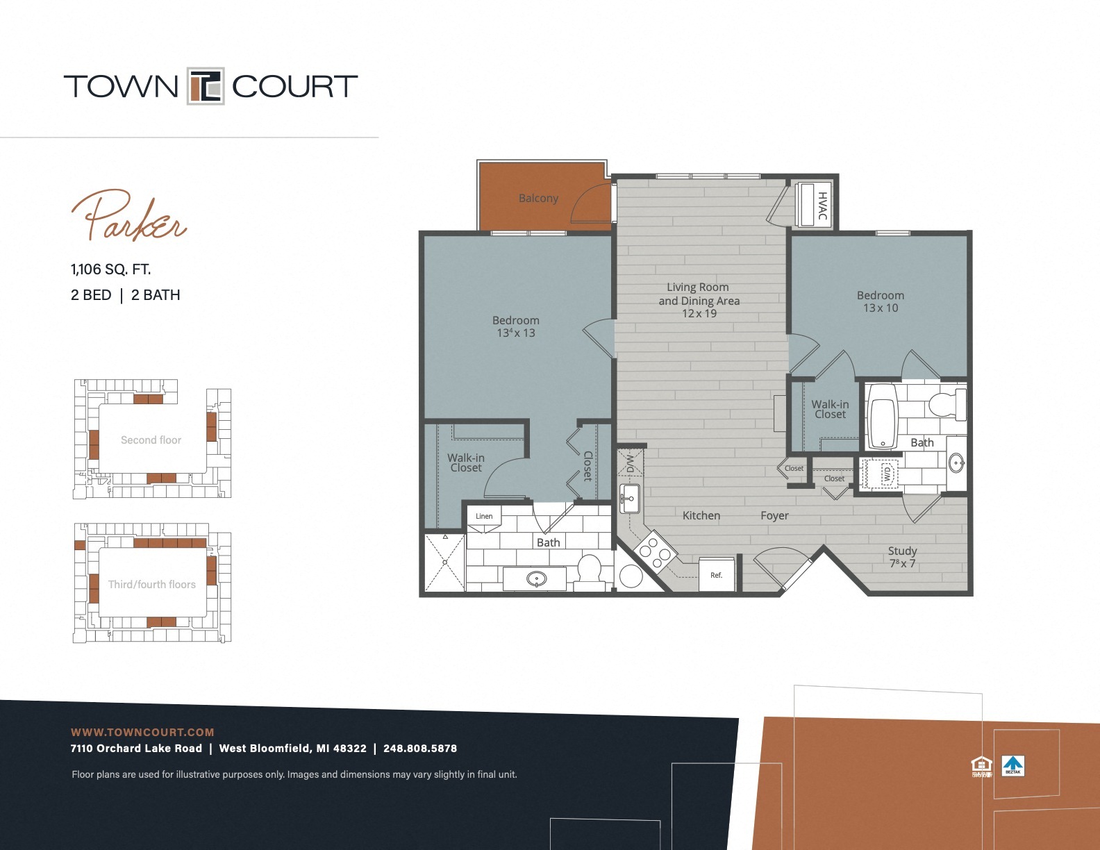 Parker floor plan