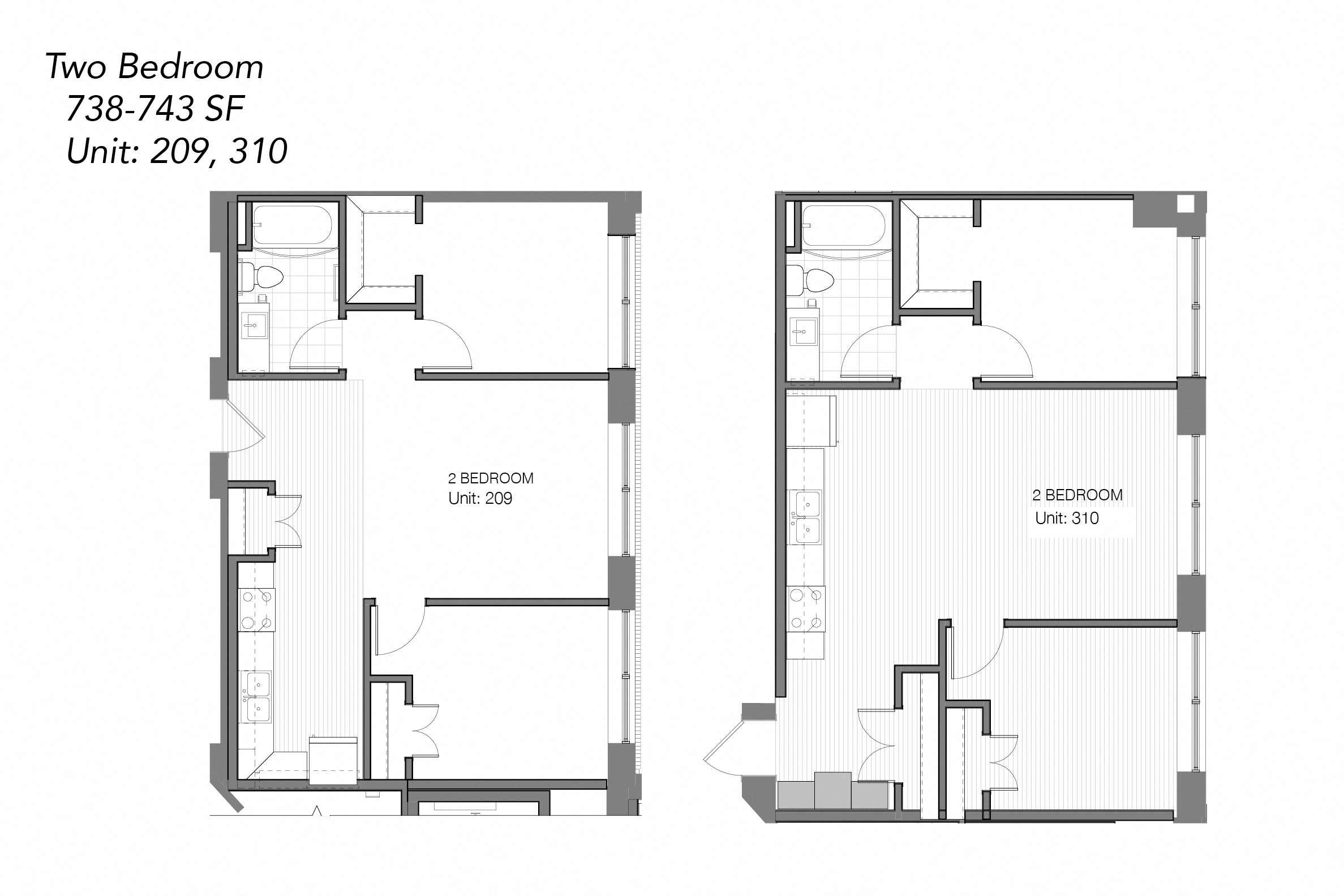 Floor Plans of Emerson Union in New Ulm, MN