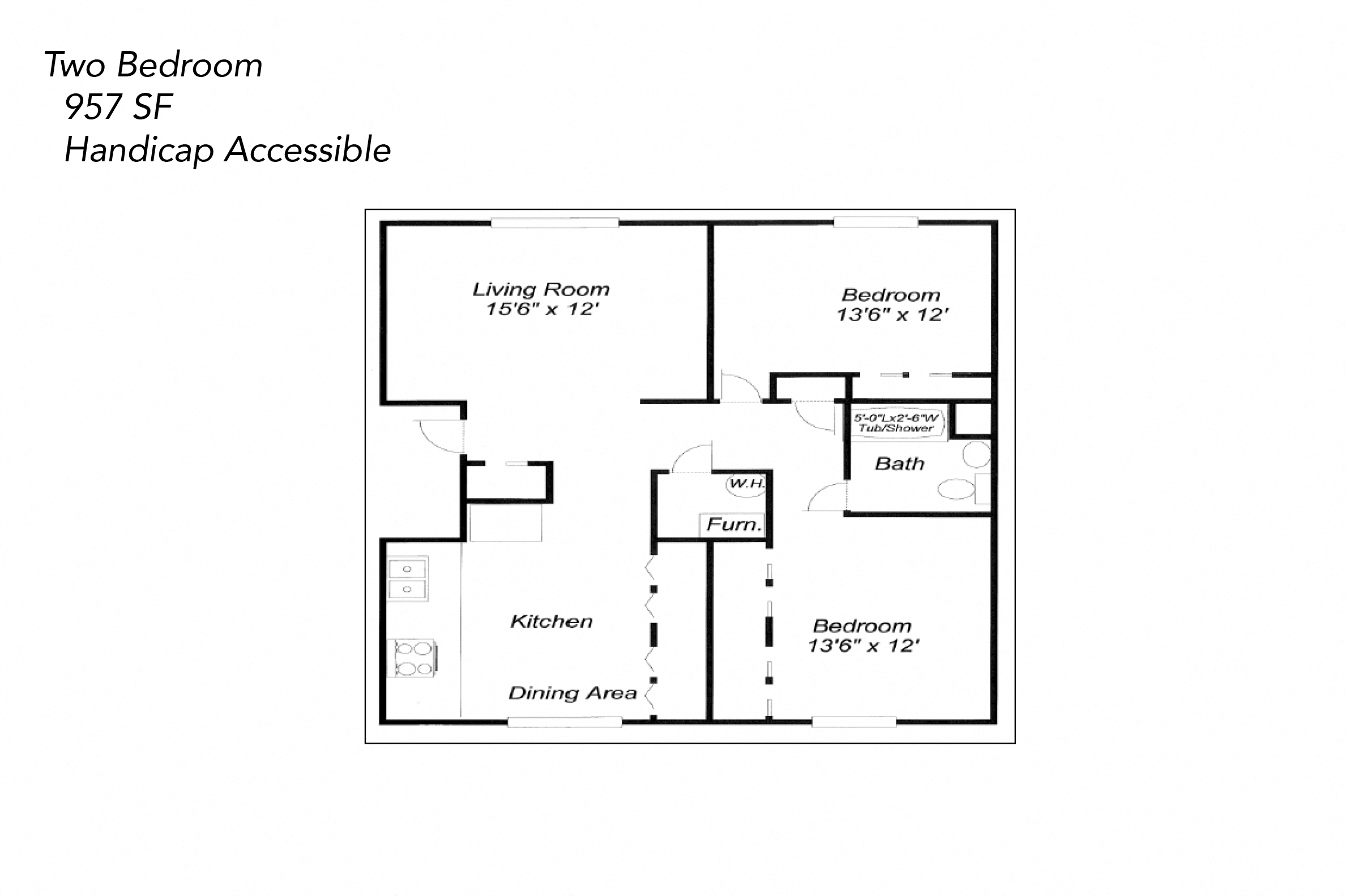 Floor Plans of The Crossroads in Dodge Center, MN