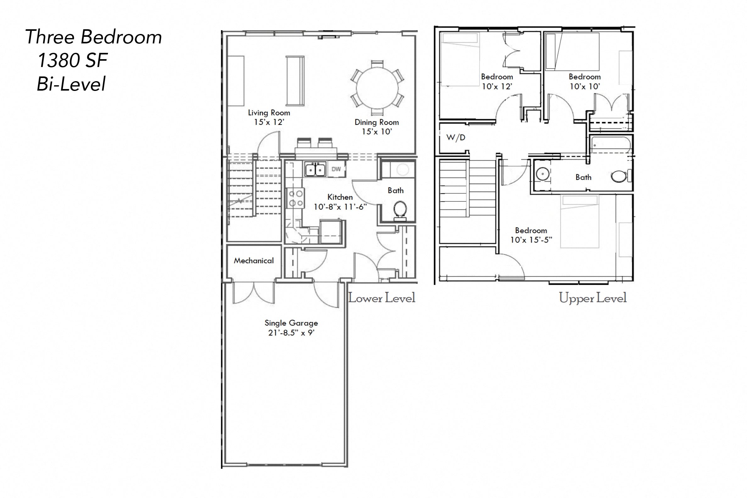 Floor Plans of Eagle Ridge Townhomes in Jackson, MN