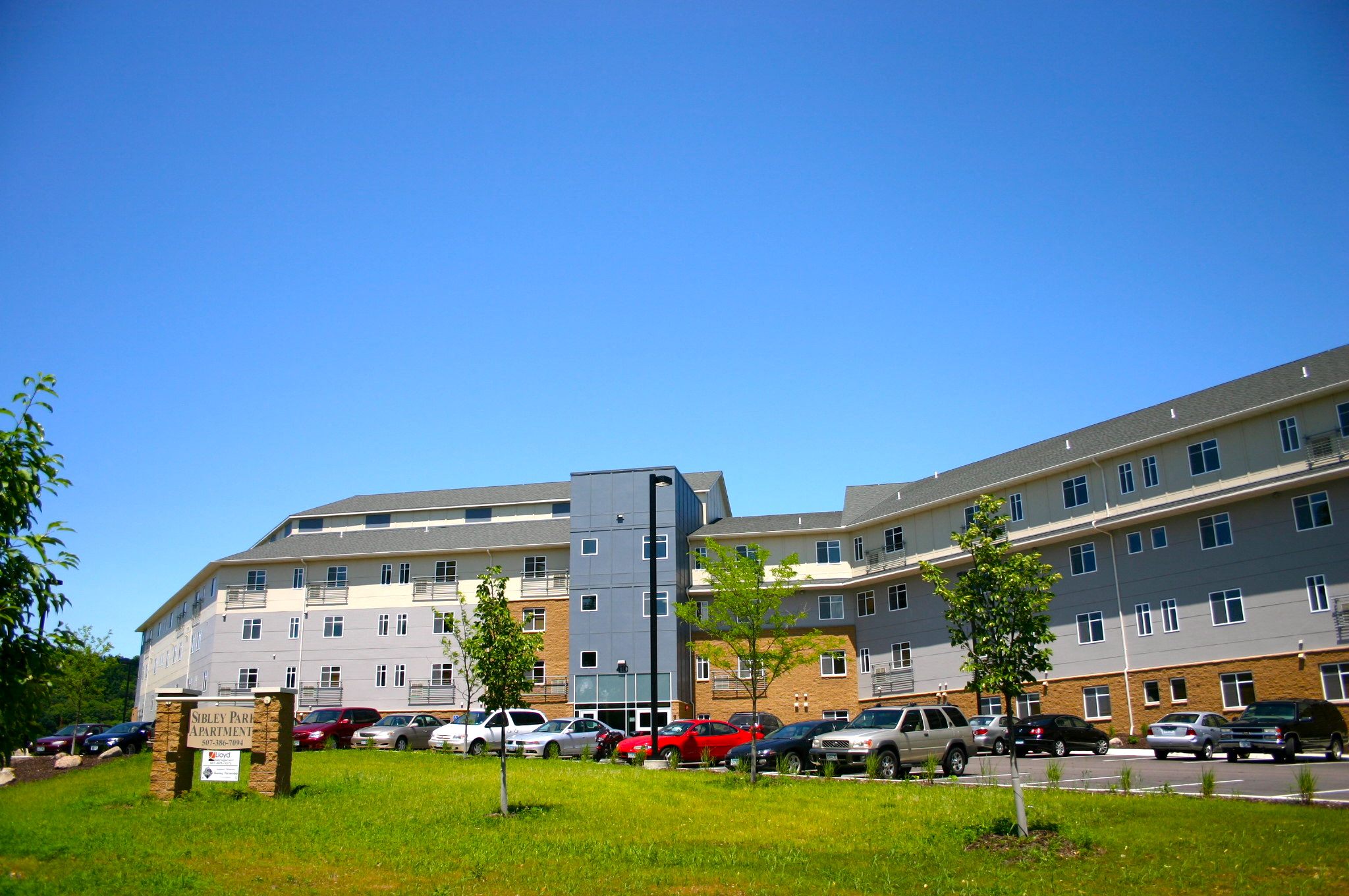 Floor Plans of Sibley Park Apartments in Mankato, MN