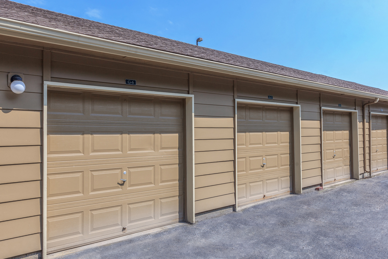 Garage Available at Crowne Chase Apartment Homes, Overland Park, KS, 66210
