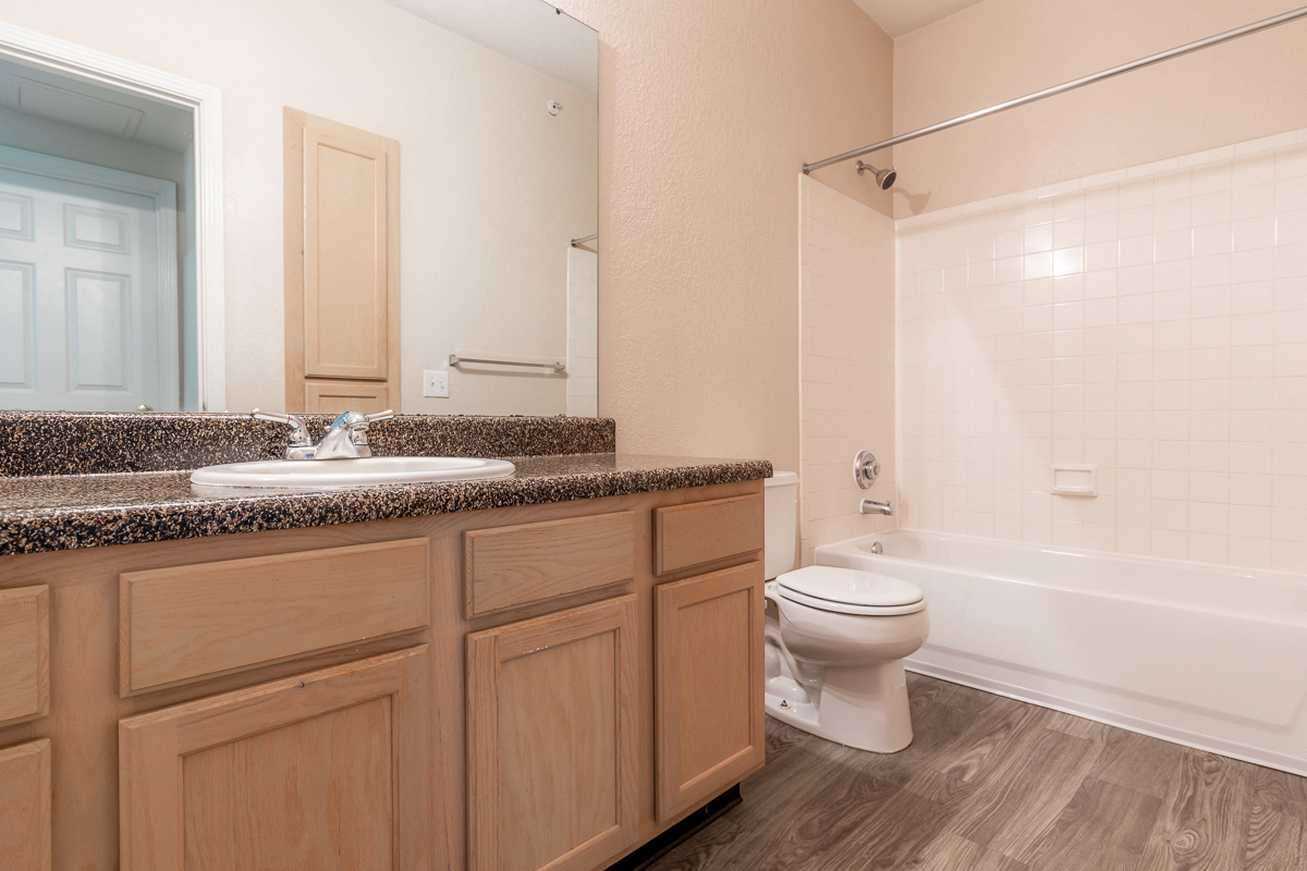 Spa Inspired Bathroom at Crowne Chase Apartment Homes, Overland Park