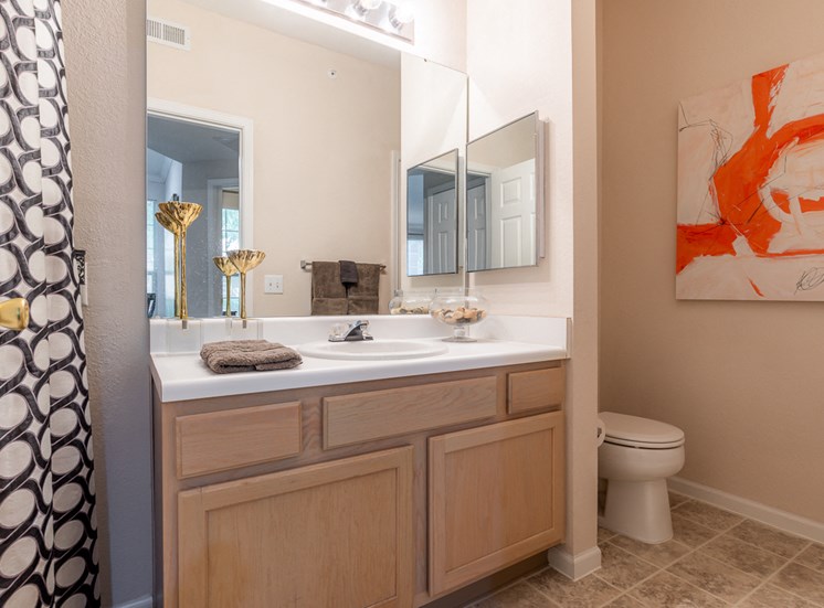 Luxurious Bathroom at Crowne Chase Apartment Homes, Overland Park, KS, 66210