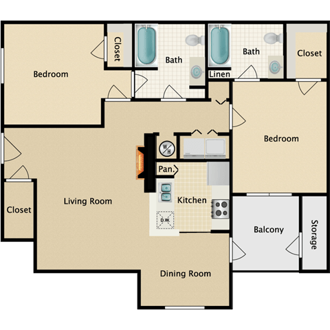 Floor Plans of Stonebriar Woods in Overland Park, KS