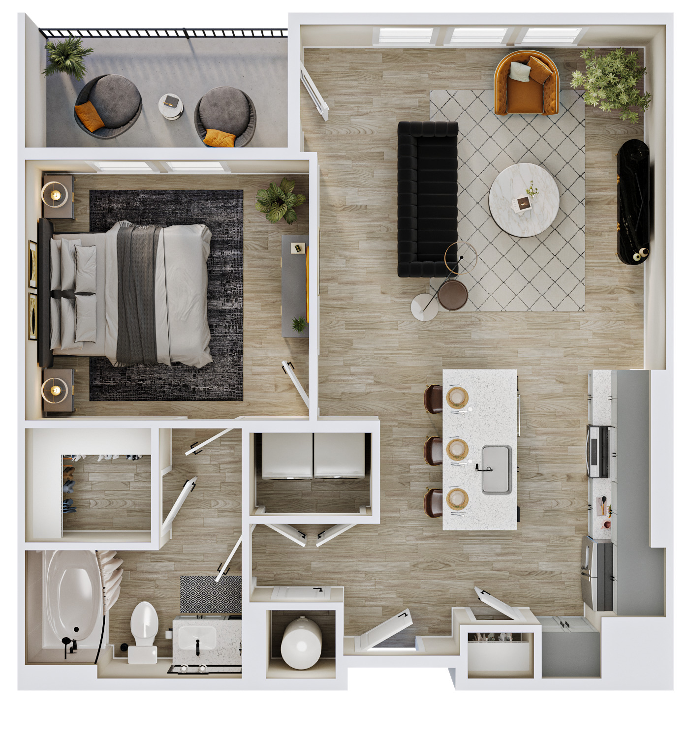 Floor Plans | Apartments for rent Glenview | Cerca