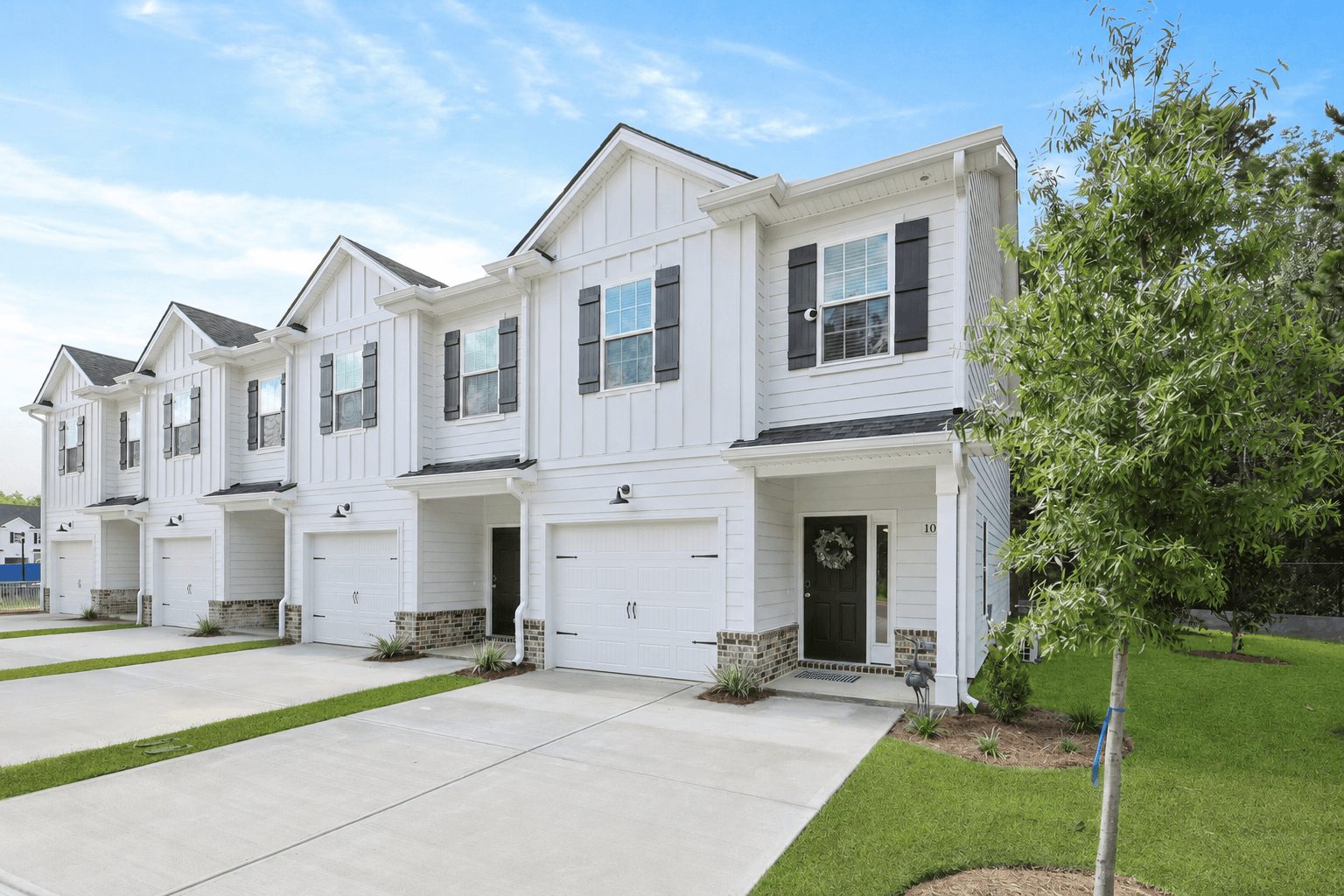 Townhome exterior at The Ascot in Pooler Georgia