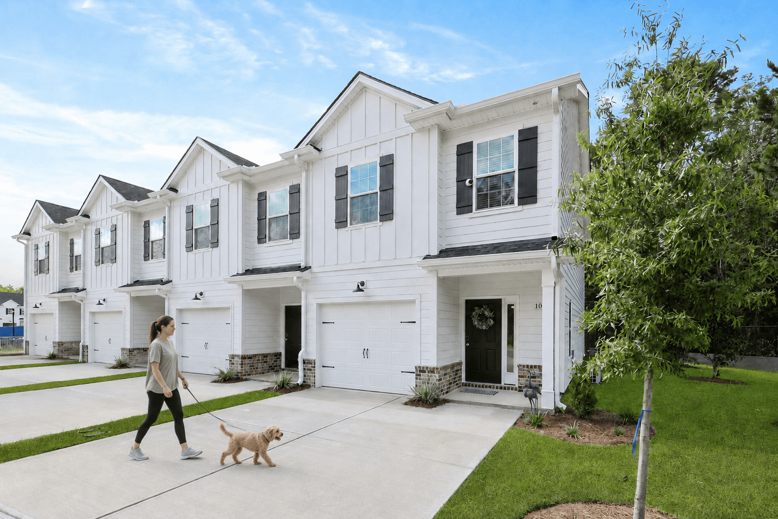Dog enjoying pet-friendly living at The Ascot