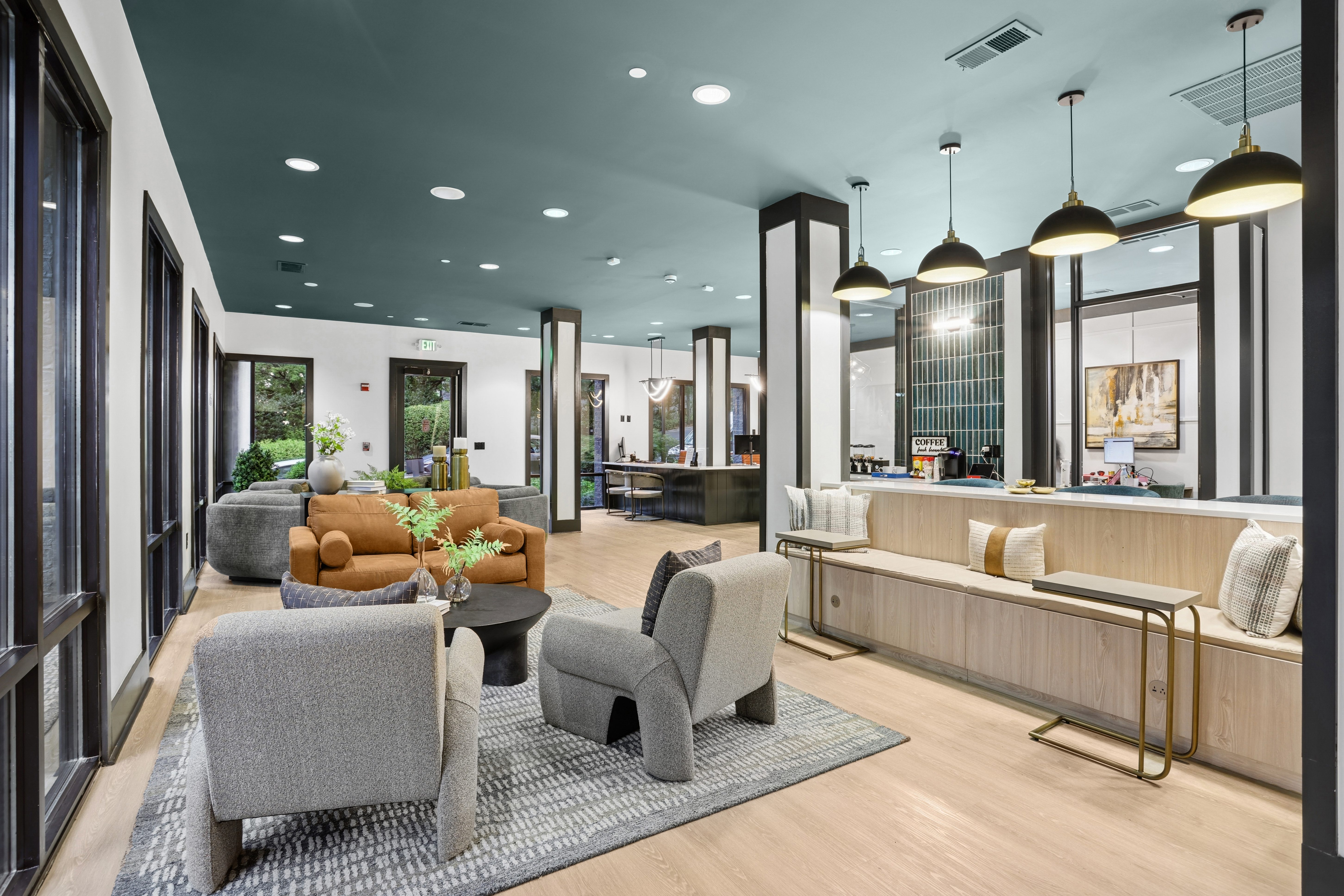 Treeline Ansley renovated lobby