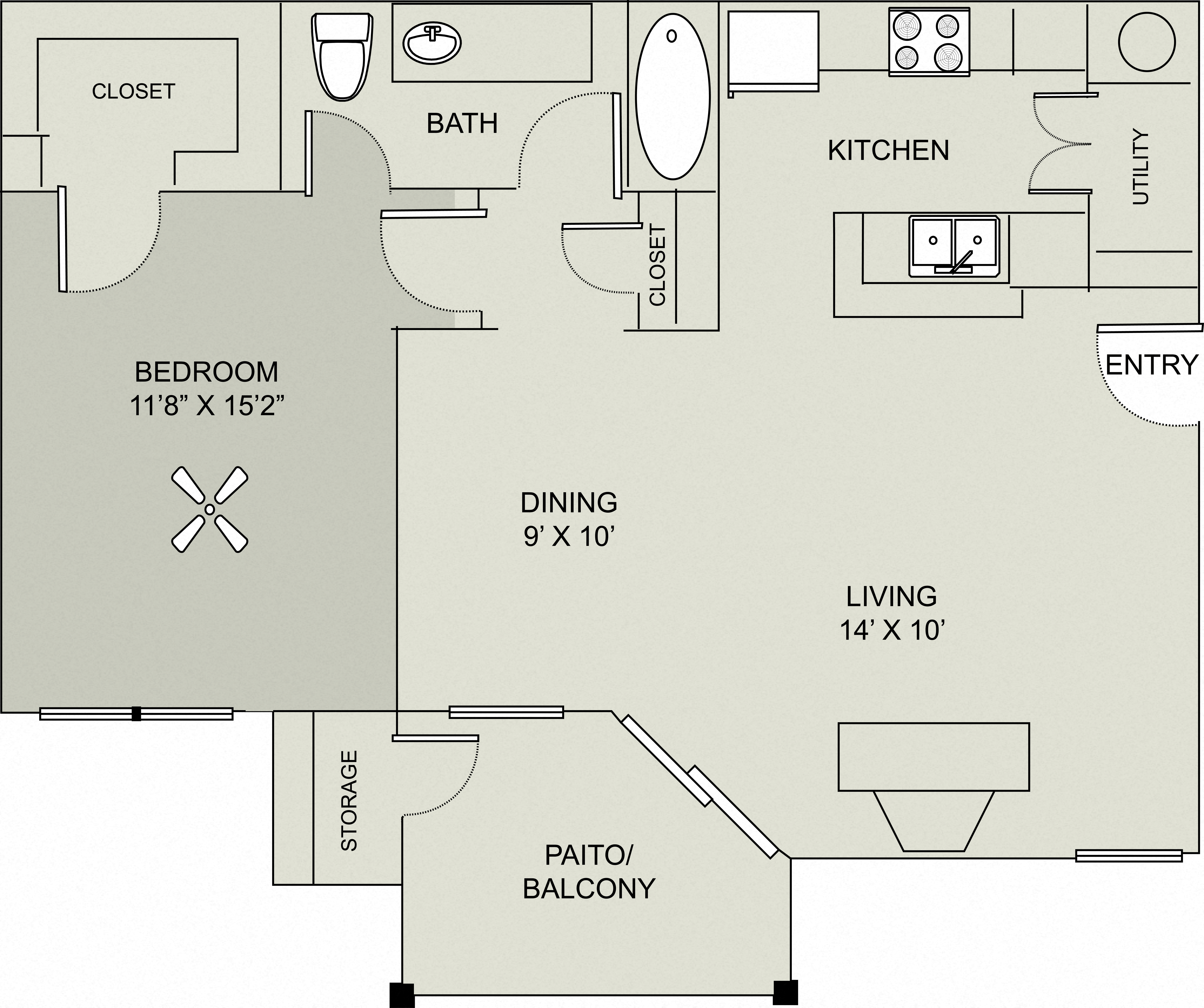 Bal Harbor - A2 (1.10 B) floor plan