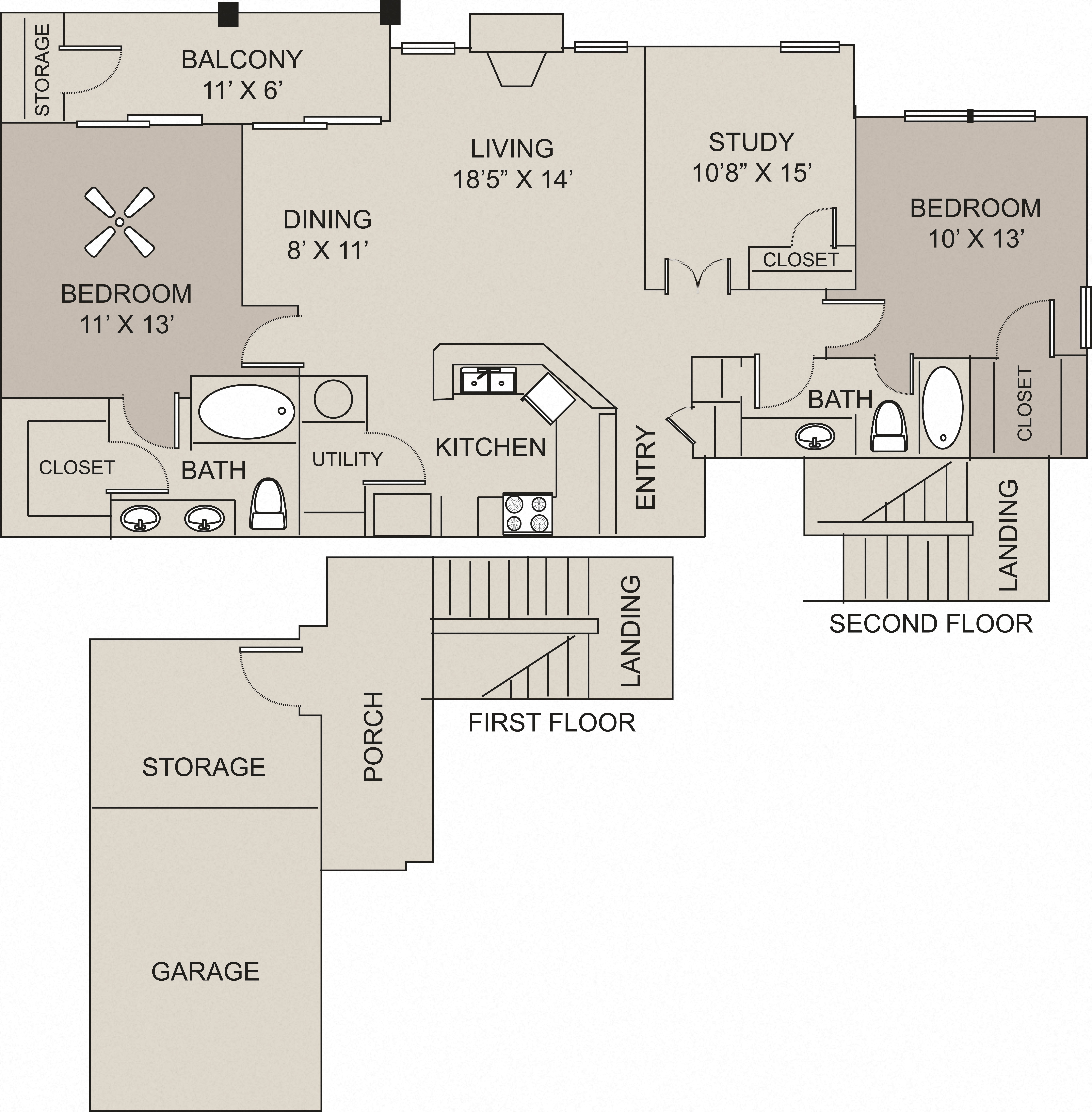 Nantucket - C1 (3.20 A) floor plan