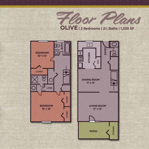 Olive (2.25 A) floor plan
