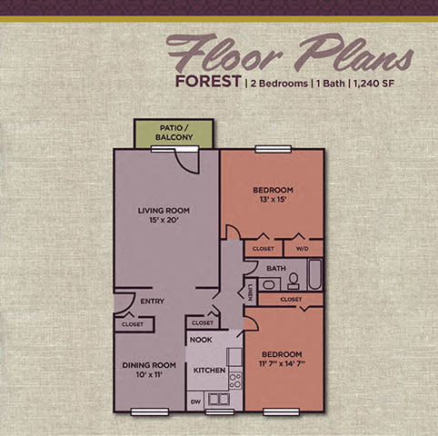 Forest (2.10 A) floor plan